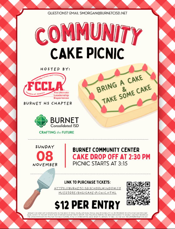 FCCLA Community Cake Picnic Featured Photo