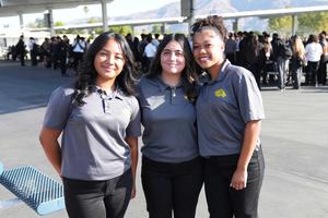 Three SJLA cadets