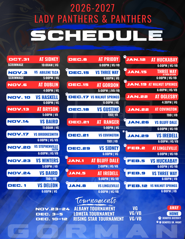 HIGH SCHOOL BASKETBALL SCHEDULE 2026-2027