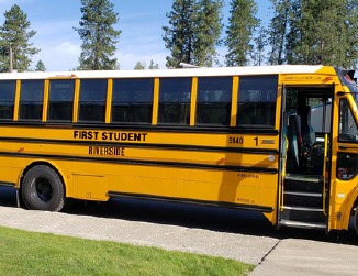 bus outside