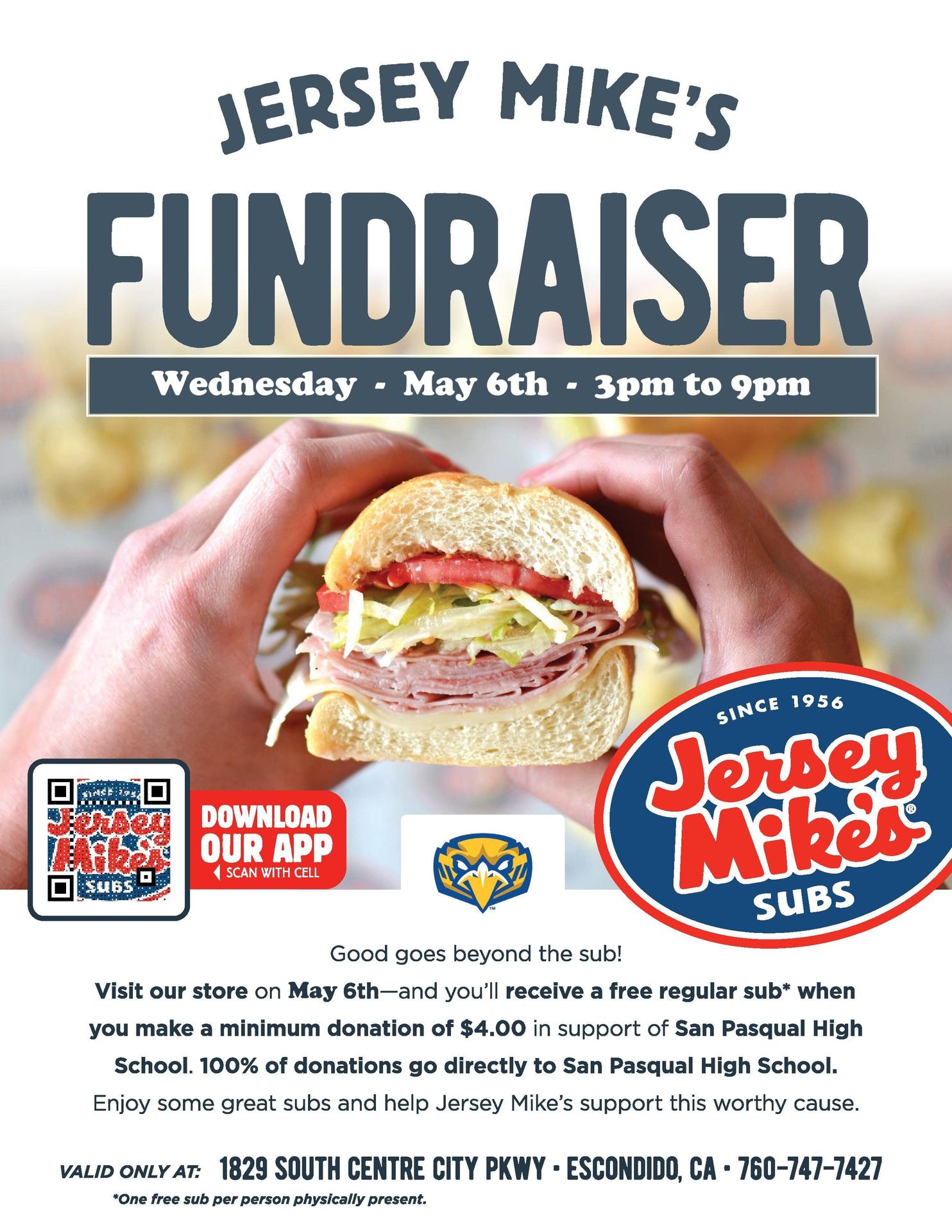 Jersey Mikes: $4 for an entire sub!