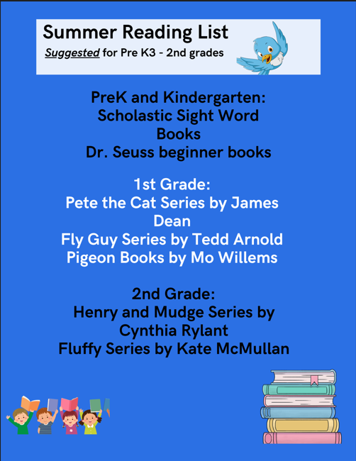 summer reading flyer