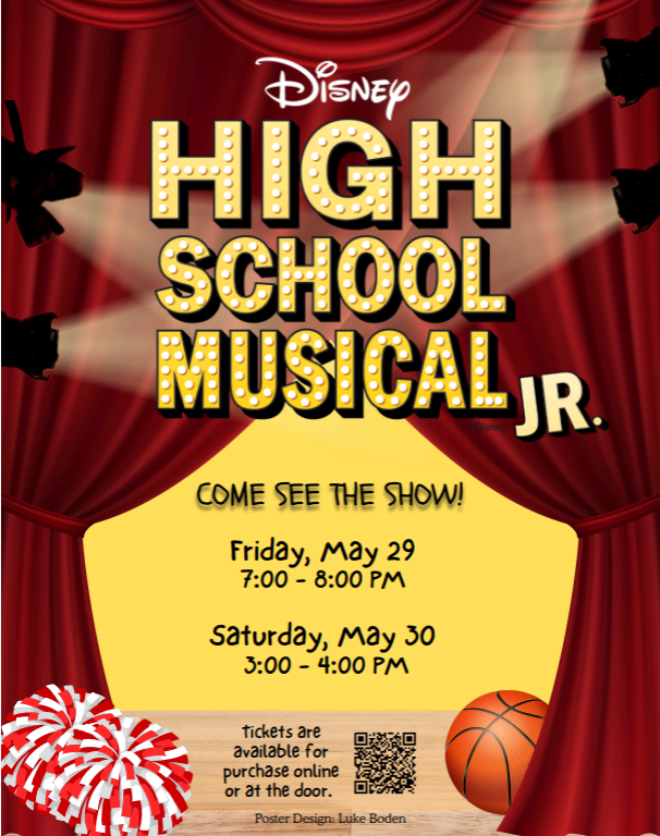 a flyer advertising the High School musical