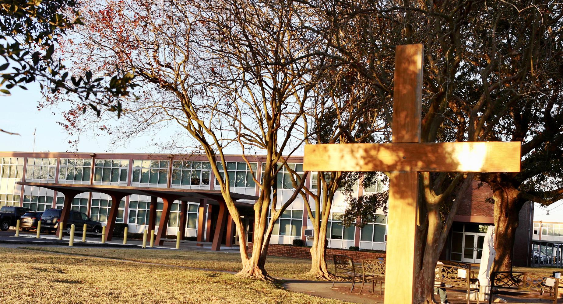 Cross and School