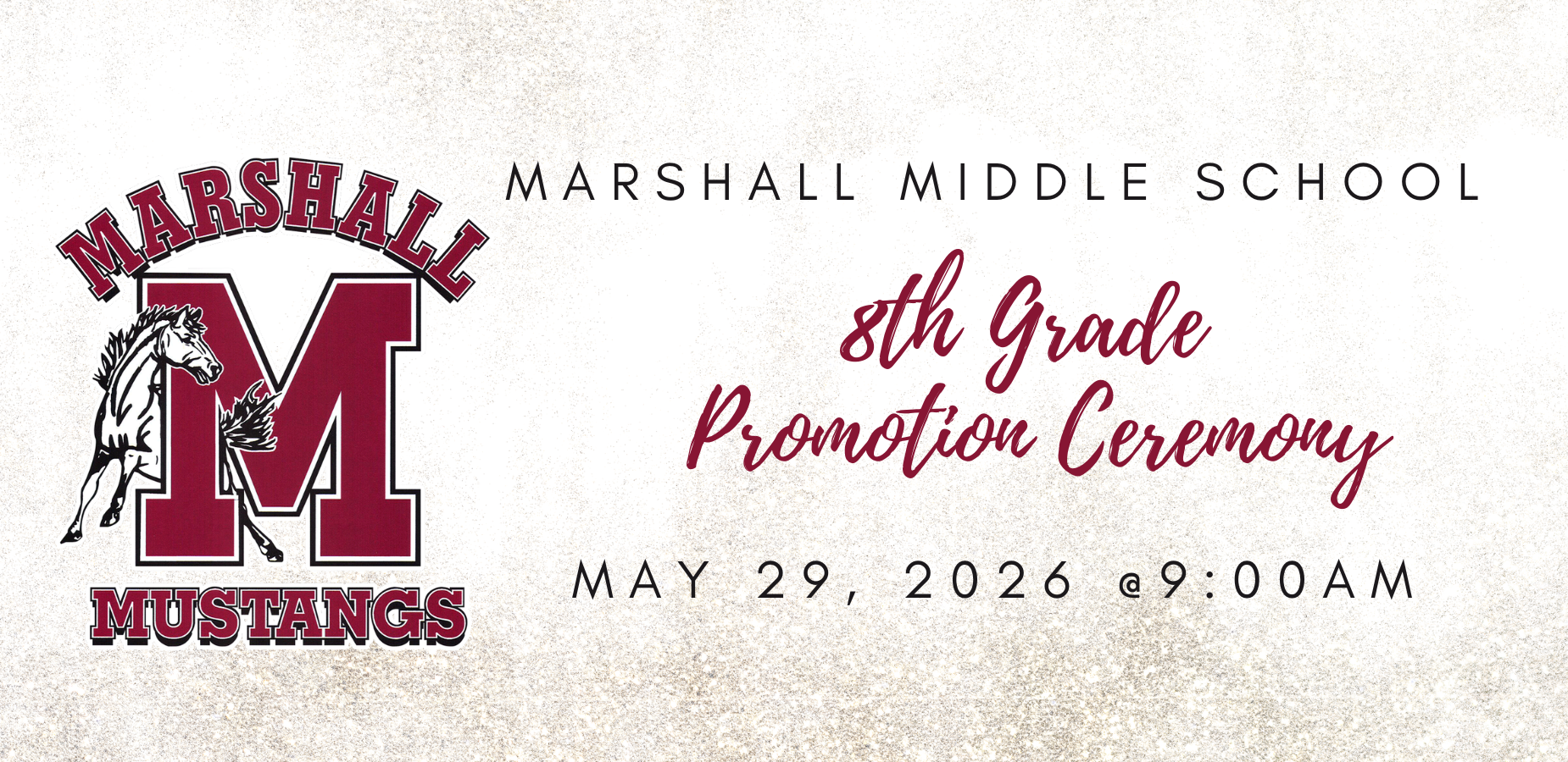 Promotion ceremony shuffle banner