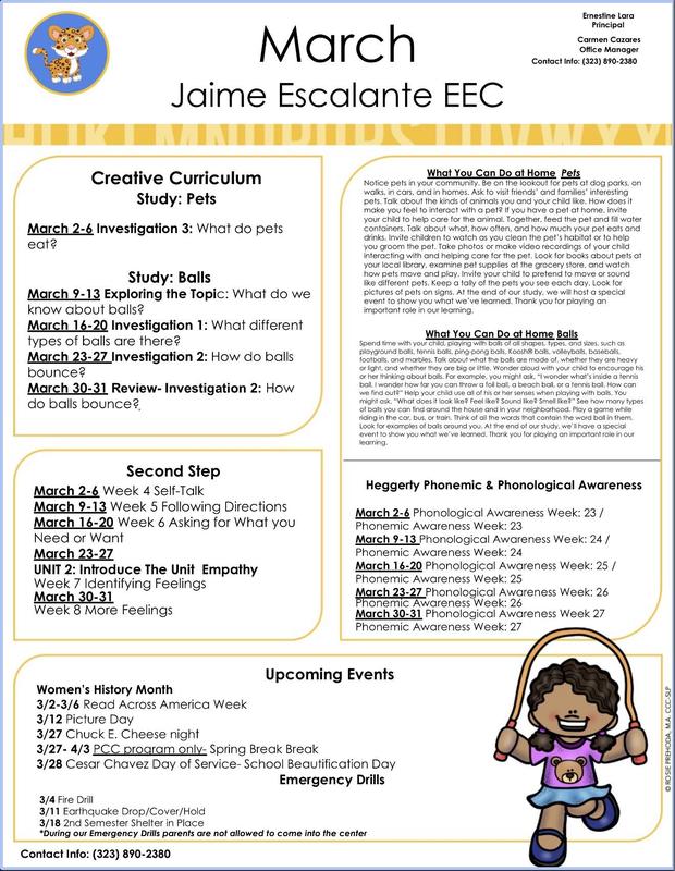 March newsletter English pg 1