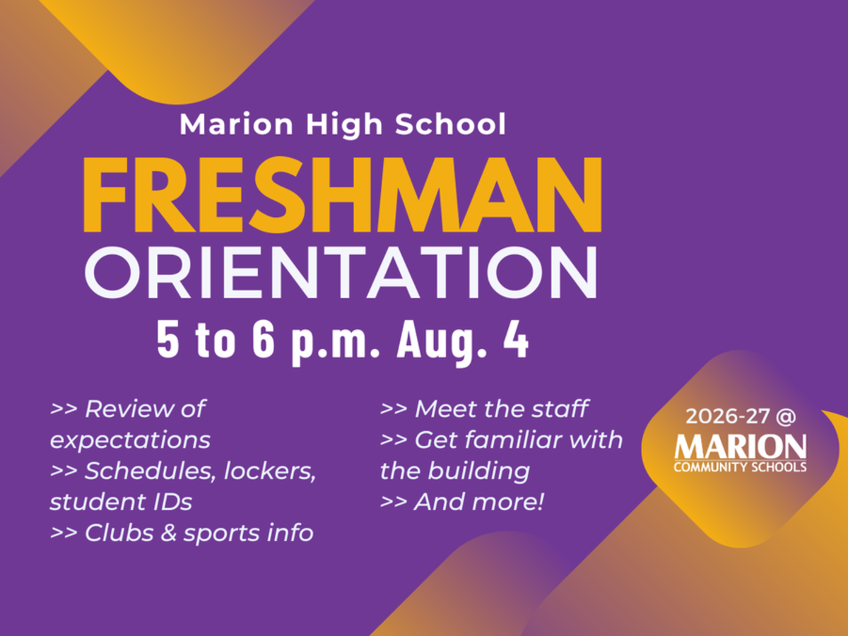 promo graphic - MHS Freshman Orientation 2026