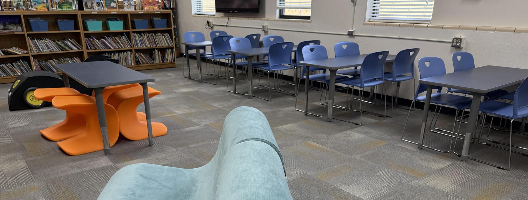 New library work space