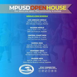 Middle and High Schools Dates Time Location also in HTML on web