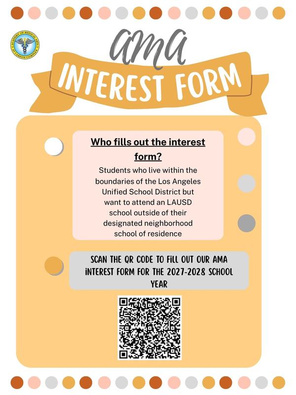 Flyer with QR code