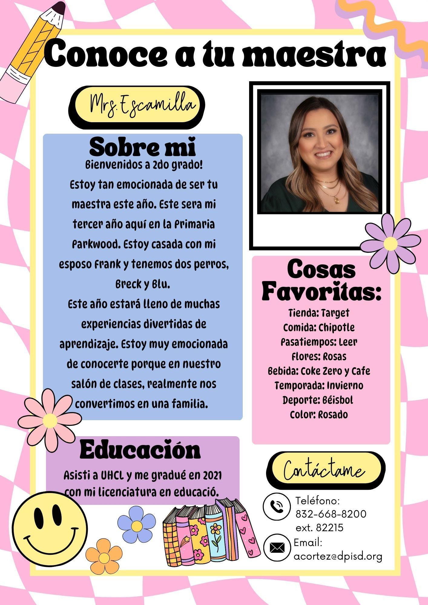 Acerca de mi! – Areli Cortez – Parkwood Elementary, image size:1414x2000