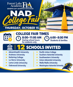NAD College Fair - Oct 15