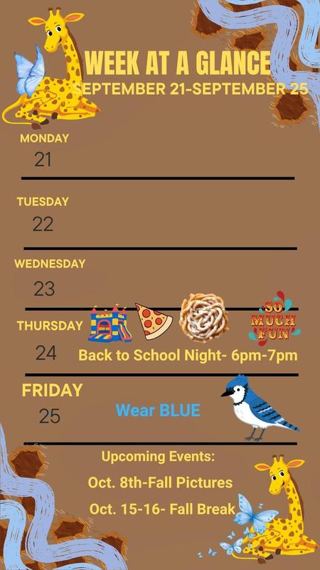 week at a glance