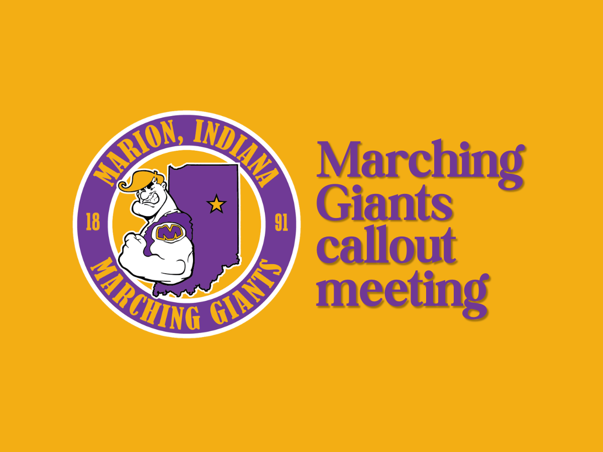 promo graphic - Marching Giants callout meeting