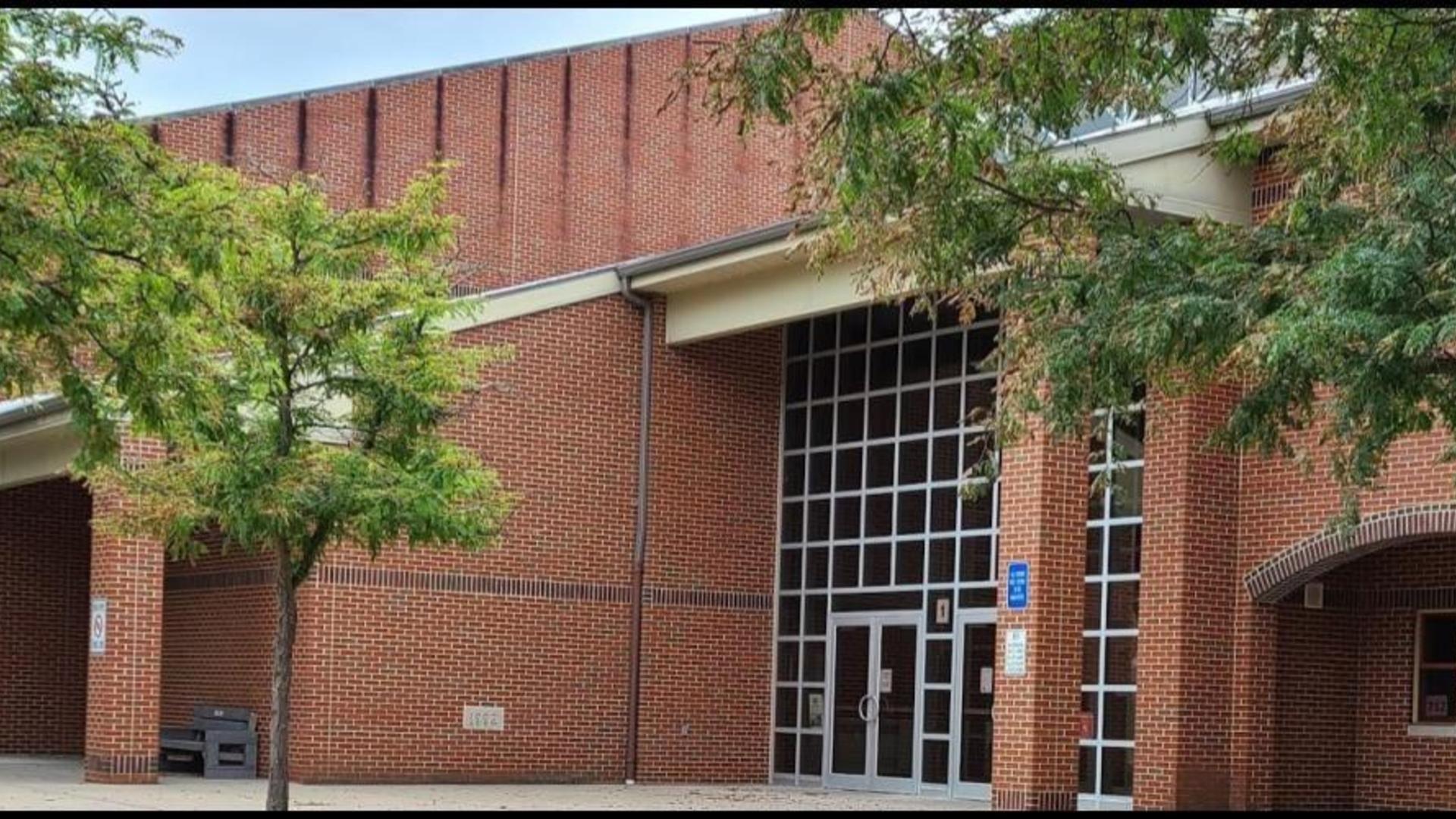 front entrance to Frankstown Elementary