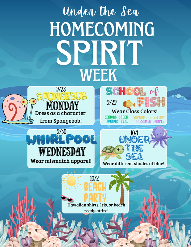 Spirit Week Flyer