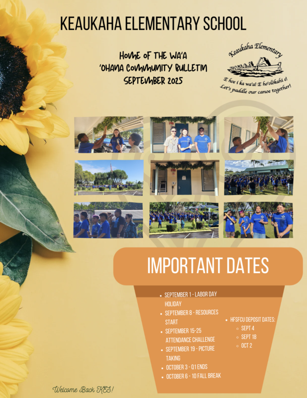 September Ohana Bulletin
