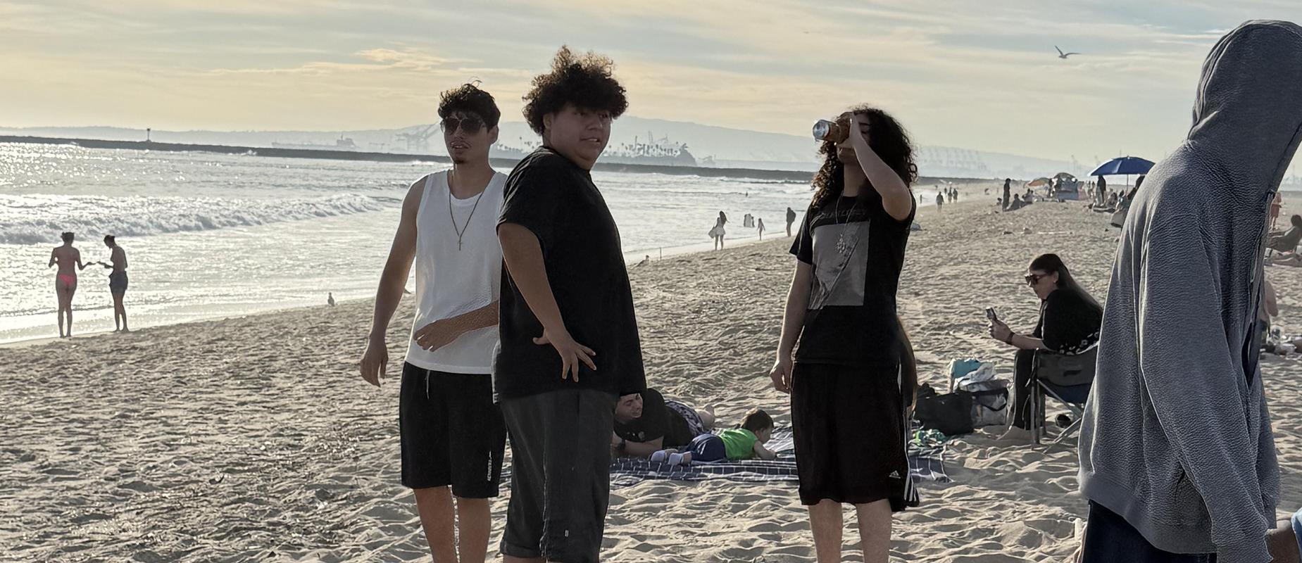 Senior Sunset at Seal Beach