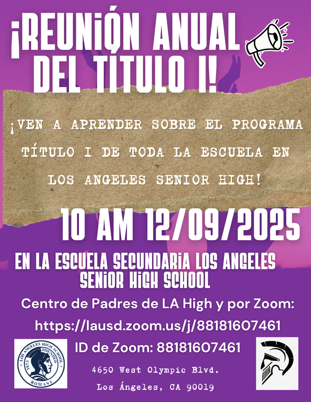 Annual Title I Meeting 2025 Flyer Span 3.png