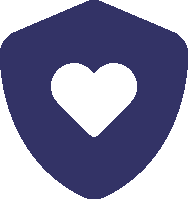 heart shield icon