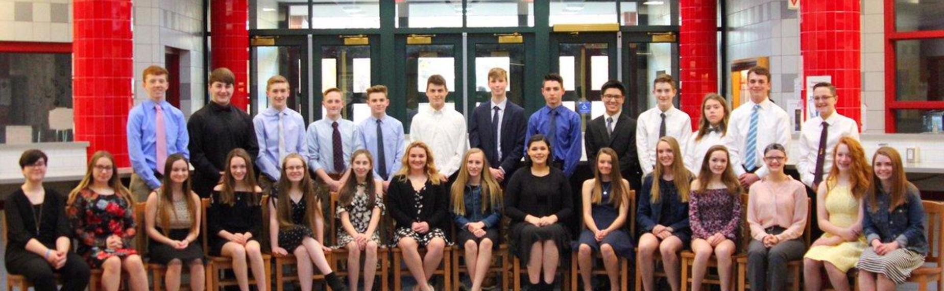 Jr National Honor Society Inductees 2019