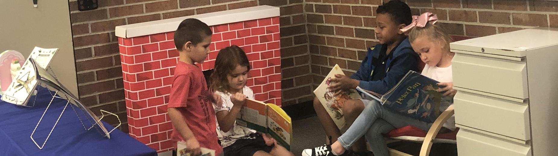 Reading time at Sodt Elementary