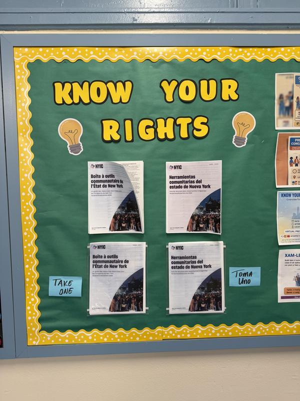 Know Your Rights Bulletin Board 2