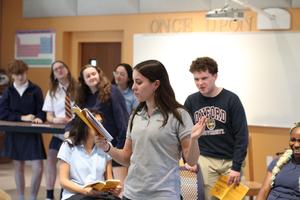 Trinity Hall’s Queen’s Court Company Brings “The Book of Will” to Stage