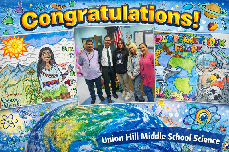 Congratulations to Union Hill Middle School Students