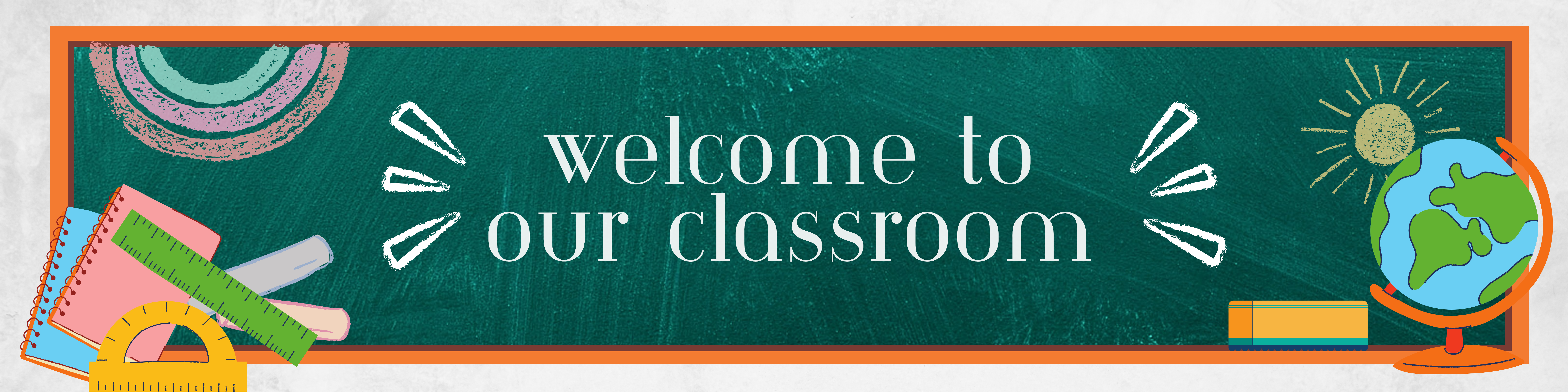 Welcome Banner