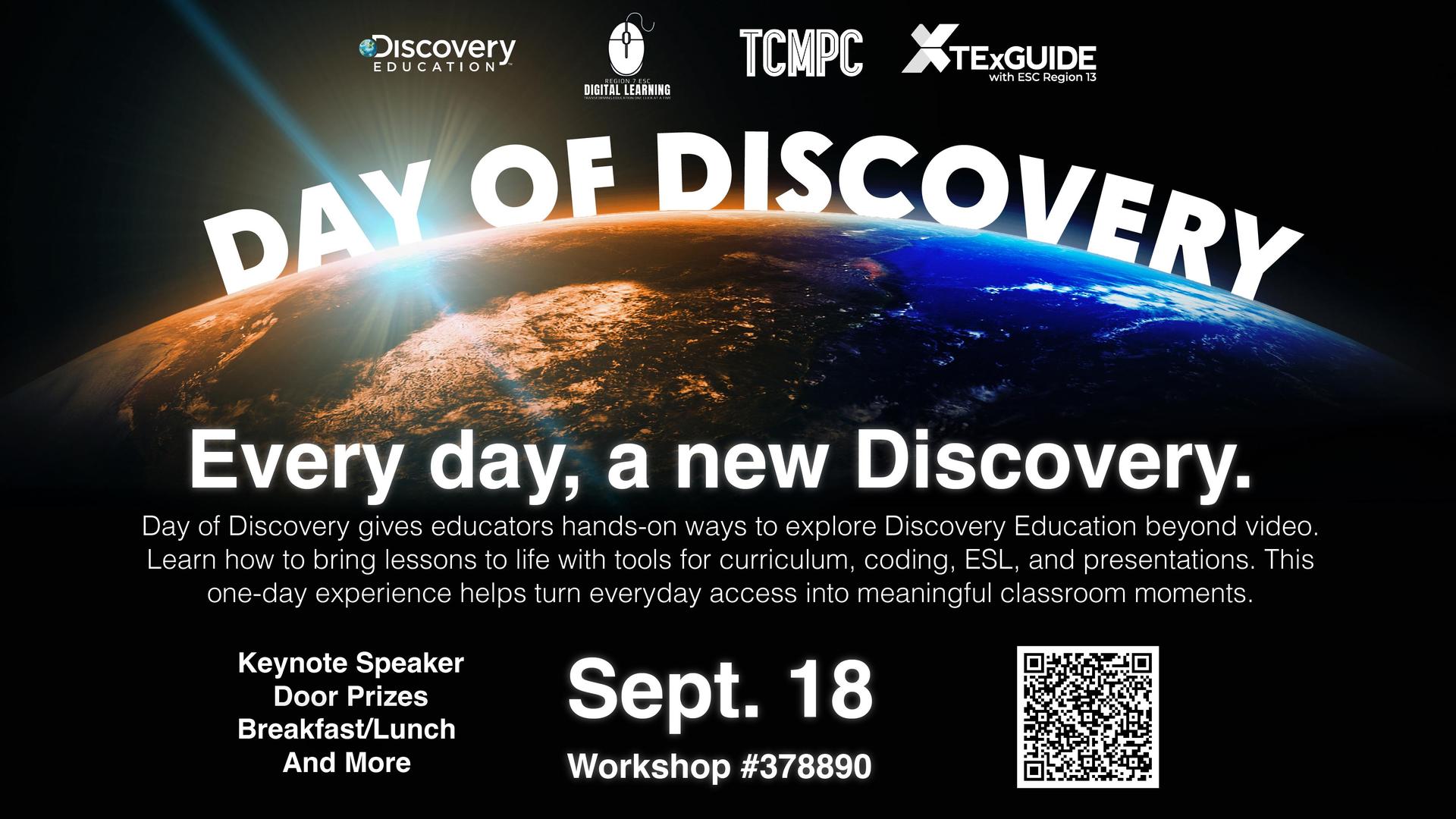 Day of Discovery marketing graphic