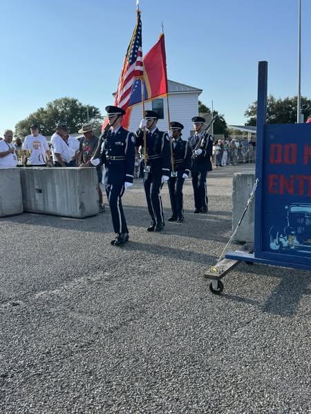 ere are some highlights from last night’s Burn ‘Em Up in the Pass burnout competition. We had the color guard and members of the show choir from Pass Christian High School open the event.