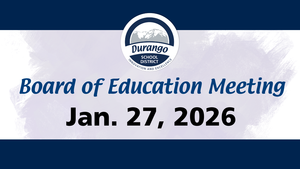 Board of Education meeting is January 27, 2026