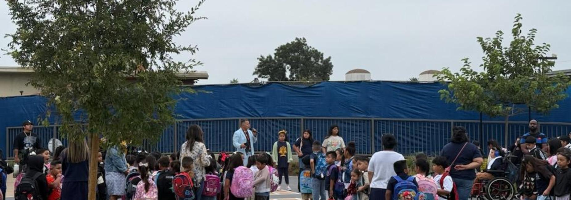 Ascot's first Friday Morning Assembly, August 15, 2025