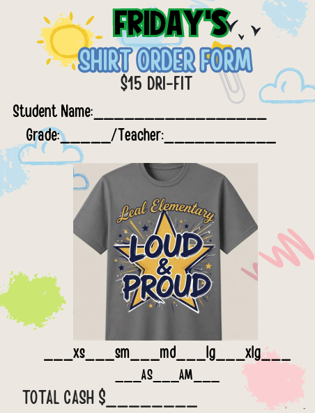 Friday spirit shirts on sale now! Featured Photo