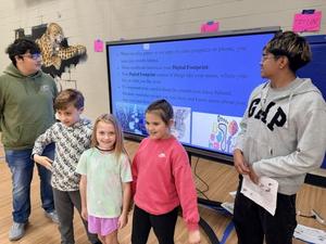 BCHS Students Serve as Digital Citizenship Leaders for Little Leopards