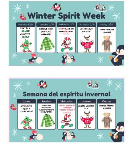 Winter Spirit Week