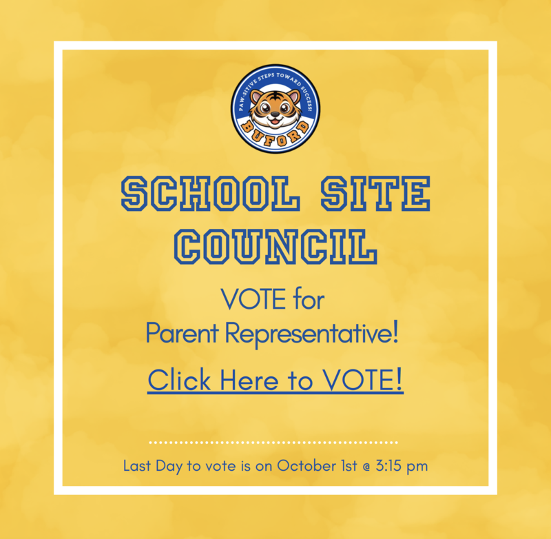 School Site Council Parent Nominations