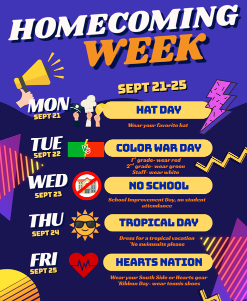 Homecoming Dress Up Days