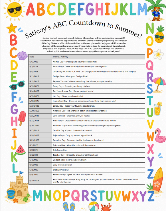 ABC Countdown to Summer!