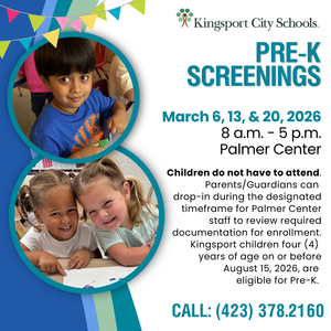 Pre-K promo graphic with details