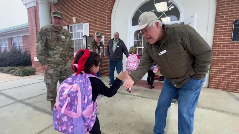 West Lauderdale Elementary Dads at the Door