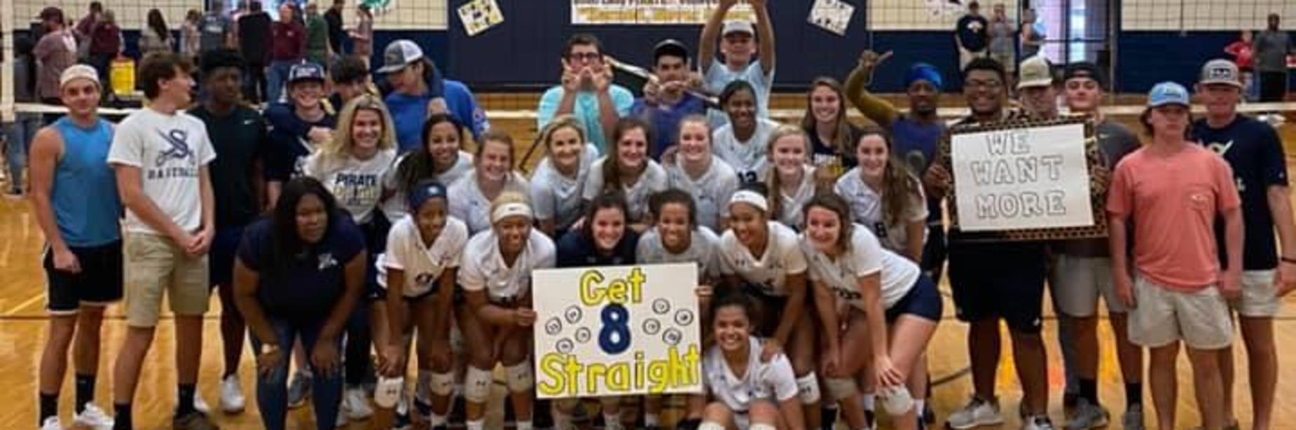 State Bound Lady Pirate Volleyball Team