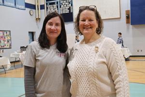 Michelle Dwyer and Christa Snyder, organizers of the Reality Fair