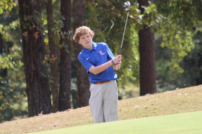 Colin just teed off to start round 2 and the state championships. Good luck today Colin!
