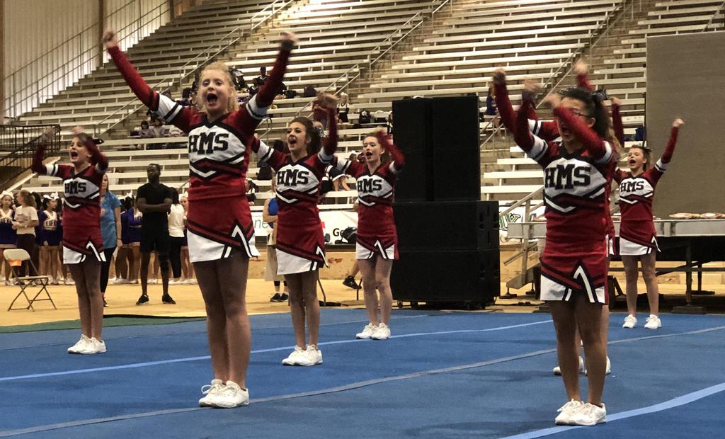 HMS Cheer at Forest Festival competition