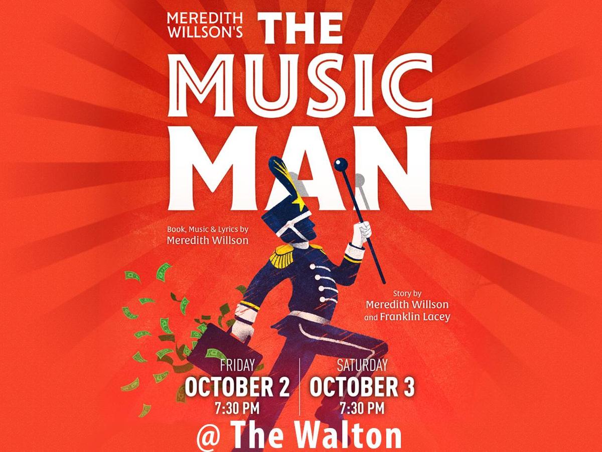 promo graphic - The Music Man - Oct. 2026