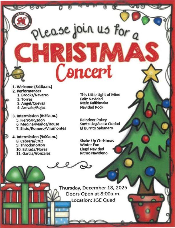 christmas concert program