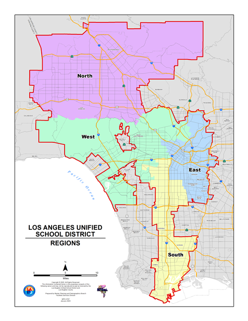 LAUSD Regions