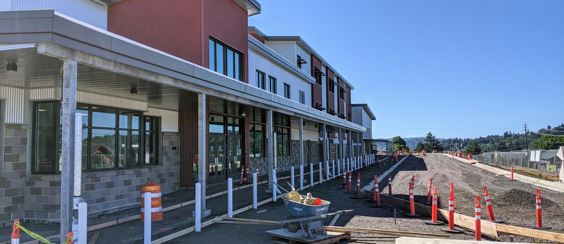 New Building Main Entrance